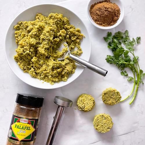 Ziyad Shaker Premium Falafel Spice Blend, Flavorful, Salt-Free, Vegan, Vegetarian, No Colors, No Additives, No Preservatives, 5oz