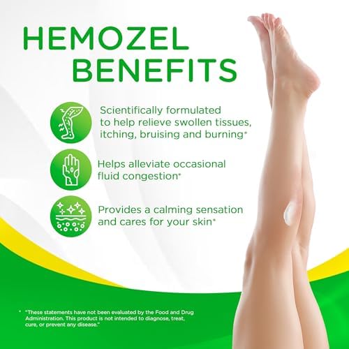 Dr. T HemoZel Cream – Targets Visible Veins, Skin Irritation, Rashes, Bruises & Dryness – Lightweight, Fast-Absorbing & Non-Greasy Formula – Soothes & Moisturizes – 1.38 oz (3 Pack)
