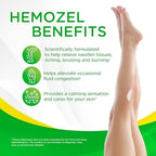 Dr. T HemoZel Cream – Targets Visible Veins, Skin Irritation, Rashes, Bruises & Dryness – Lightweight, Fast-Absorbing & Non-Greasy Formula – Soothes & Moisturizes – 1.38 oz (3 Pack)
