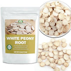 Premium White Peony Root Slices (Bai Shao) | Paeonia Lactiflora Herbal Tea | Traditional Herb Tea | Caffeine-Free | Non-GMO (4.0oz/113.0g)