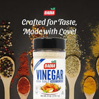Badia Vinegar & Sea Salt Seasoning 6 oz – Tangy and Savory Flavor Blend of Zesty Vinegar and Crystalline Sea Salt