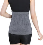 FakeFace Men Women Warm Cashmere Waist Warmer Kidney Binder Supports Thermal Waistband Stomach Back Warming Brace Band