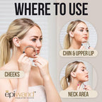 Epiwand Facial Hair Remover Spring Threading Tool - Our Women’s Facial Epilator Coil Removes Peach Fuzz, Chin, Cheek, Neck, Mustache and Upper Lip Hair Quickly - How to Use Instructions in Box.