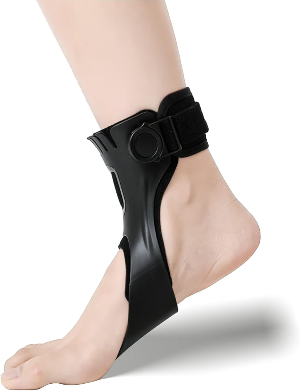 Professional AFO Drop Foot Brace Orthosis for Hemiplegia & Stroke Varus Foot Drop, Improve Walking Gait & Relieve Pain, Lightweight Foot Drop Brace for Men & Women, Right/X-Large