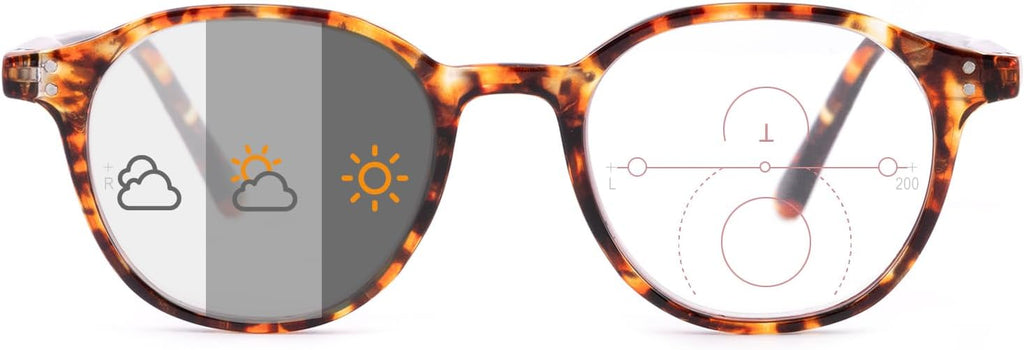 SKYWAY Photochromic Multifocus Reading Glasses women men Transition Sunglasses Blue Light Blocking Computer Readers