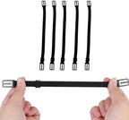 Adjustable Ear Strap Saver Extenders [5 Pack] Extender Holder Comfortable Ear Cord Extension Buckle Hook Band Clip for Adults/Kids