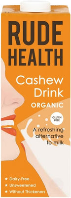 Rude Health Dairy Free Organic Cashew Drink - 1L (33.81fl oz)