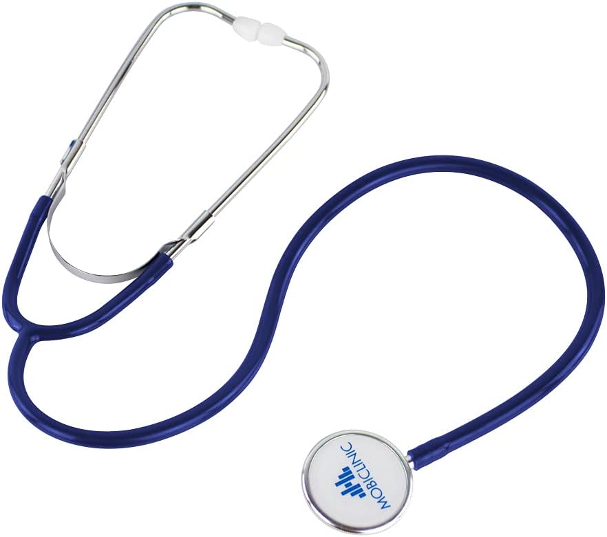 Mobiclinic Aluminum Blue Stethoscope