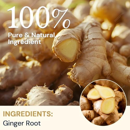 Ginger Root Herbal Tea - Caffeine Free, 50 Tea Bags