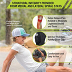 Pro-Tec Athletics Premium Knee Brace, Medical Grade Compression, Breathable Fabric, Patella and Ligament Support, and Enhanced Overall Knee Joint Stability