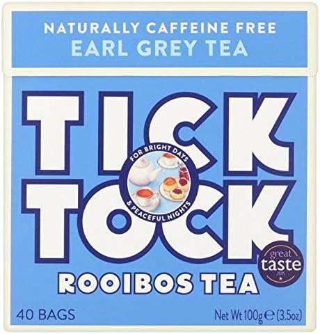 Tick Tock Rooibos Earl Grey 40 per pack