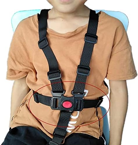 DKULMN 2pcs Wheelchair Seat Belt,Adult Wheelchair Harness Restraint, Safety Belt for Elderly,Adjustable Wheelchair Safety Harness for Patient, Elderly & Disabled