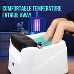 Acrylic Massage Footbath，Foot Massager，Feet Soaking Tub，with Pedicure Foot Rest，Stress Relief for Fatigue and Tired Feet，Best Foot Soak Basin Tub for Pedicure & Foot Massage 。