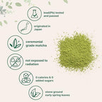Micro Ingredients Organic Ceremonial Grade Matcha Powder, 100 Servings | Authentic Japanese First Harvest Matcha Green Tea Powder For Barista-Grade Latte, Beverage & Baking