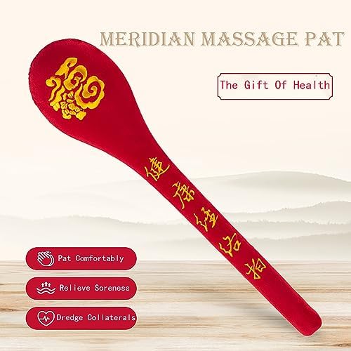 2Pcs Back Massage Stick, Body Massage Hammer Stick, Manual Beat Meridian Hammer, Handheld Massage Equipment