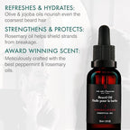 The Art of Shaving Beard Oil – Tames & Moisturizes Beard & Mustache Hair Leaving a Healthy Shine with a Non Greasy Finish – Award-Winning Sandalwood Scent, 1 oz