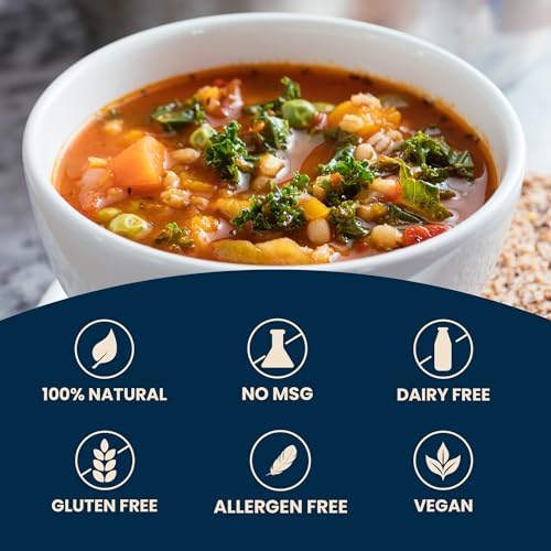 Massel Vegetable Style Bouillon Powder | 5.9 oz | Plant Based Broth & Soup Base | Gluten & Dairy Free, Vegan