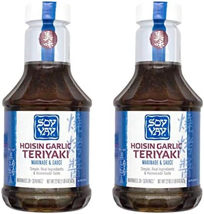 Soy Vay, Hoisin Garlic Marinade & Sauce (Pack of 2)