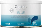 Cirepil - Blue - 400g / 14.11 oz Hard Wax Tin - Face & Body Wax, Unscented & No Strip Needed - Perfect for Sensitive Skin & Brazilian Waxing - Pre-Melted in Tin - Fluid Gel Texture, Easy Hair-Removal