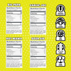 Van Holten's Pickles - Charismatic Characters Pickle-In-A-Pouch Gift Box - 4 Pack