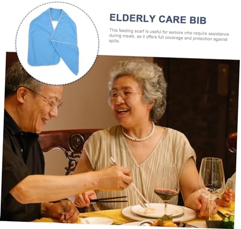Bib Scarf Apron Comfortable Feeding Guard Nourishment Accessory Senior Dining Cover Clothes Protection