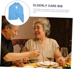 Bib Scarf Apron Comfortable Feeding Guard Nourishment Accessory Senior Dining Cover Clothes Protection