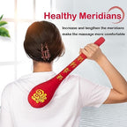 2Pcs Back Massage Stick, Body Massage Hammer Stick, Manual Beat Meridian Hammer, Handheld Massage Equipment