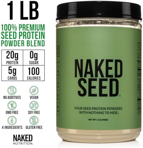 NAKED Vegan Protein Bundle Seed and 1LB Rice