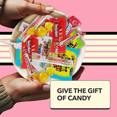 Bulk Candy Variety Pack - 5 lb Candy Individually Wrapped - Assorted Mix - Lollipops, Hard, Fruity - Dulces - Easter - Big Bag for Party Favors - Easter