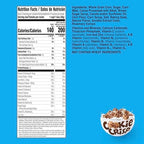 Cookie Crisp Breakfast Cereal, Chocolate Chip Cookie Taste, Made with Whole Grain, Family Size, 18.3 oz