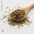 MagJo Naturals Yarrow Leaf & Flower, Dried, Cut and Sifted Achillea millefolium (4 oz)