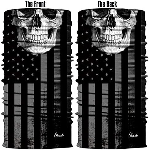 Obacle Bandana Face Mask Neck Gaiter Tube Mask Men Women for Sun Dust Protection