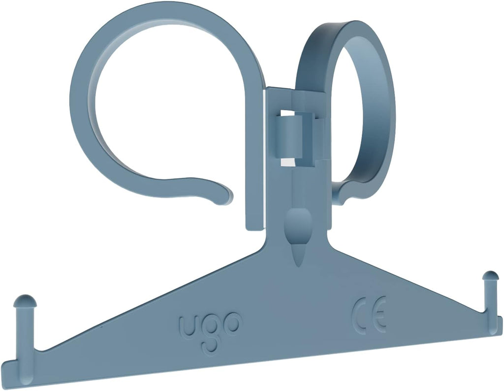 Ugo Hanger – Durable Easy Clean Catheter Night Bag Holder - Urine 2L Night Bag Hanger - Securely Hooks onto Chair Arms, Wheelchairs and Beds (Pack of 20)