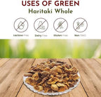Organic Way Haritaki Whole (Chebulic Myrobalan) | Terminalia Chebula (Yellow Myrobalan) | Kosher & USDA Certified | Vegan, Non-GMO & Gluten Free | 100% Raw from India (8 oz - 1/2 lbs)