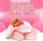Strawberry Gummy Candy | 2-Pound Bag | Pink Candy for Baby Shower Favors | Gender Reveal Party Favors | Puffy Gummies for Candy Buffets, Snacking & Gifting
