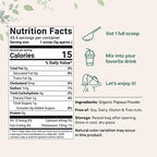 Micro Ingredients Organic Papaya Fruit Powder, 8 Ounce, Freeze Dried, Naturally Rich in Papaya Enzyme, No GMOs & Vegan Friendly