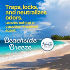 Glad Odorshield Small Drawstring Trash Bags, 4 Gal, Febreze Beachside Breeze, 34 Ct, Pack May Vary