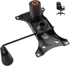 Skelang Tilt Control Mechanism Replacement, Office Chair Tilt Base Control Lift Mechanism, Swivel Base Plate Control Seat Mechanism, Mounting Hole Dimension: 10.2"×6"(L×W)