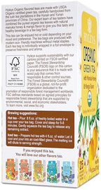 Hyleys Organic Green Tea Manuka Honey and Mango Flavor - 25 Tea Bags