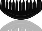 Gua Sha Comb, Natural Sibin Bian Stone Scalp Massage Comb, Facial GuaSha Tool for Lift and Puffiness, Jade Gua Sha Scraping Therapy Massager for Full Body Relax