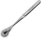 YNR Medical Diagnostic Neurologic Wartenberg Sensory Testing 1 to 10 Row Pinwheel Stimulator Silver (3 Row)