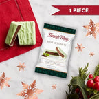 Fannie May Mint Meltaways, Individually Wrapped Mint Chocolate with Pastel Coating, Single Serve Holiday Treat, 1.5 oz