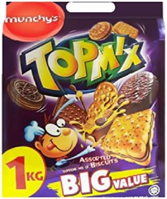 Munchy's Assorted Biscuit 1kg x 1 Pack (Topmix)
