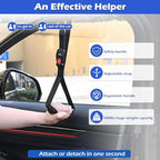 Car Door Handle for Elderly- 2026 New Car Handle Assist, 2 Pack Auto Cane Portable Vehicle Support Handle for Seniors and Handicapped, Max Load 450 Lbs, Anti-Slip Design