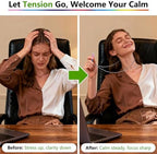ASTOFLI Breathing Necklace For Anxiety Adults - Adjustable Air Outlet Breathe Necklaces With Flavored - Breath Free Stress Relief Device With Flavor - Meditation Gifts For Women Men