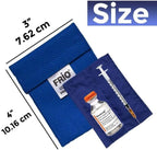 FRIO Cooling Wallet - Insulin Cooler for 45+ Hours of Stress Free On The Go - Blue - Mini