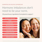 Beam Glow Hormone Balance Supplement for Women – Cortisol Supplement for Women, PMS Relief Supplement, Perimenopause & PCOS Support, Womens Vitamins, Thyroid Support with Ashwagandha & Selenium