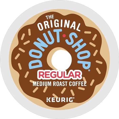 The Original Donut Shop Regular Keurig Single-Serve K-Cup Pods, Medium Roast Coffee, 96 Count