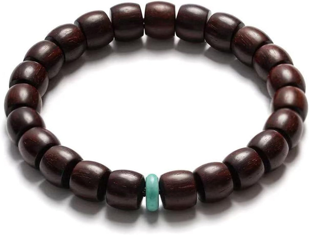 Authentic Red Sandalwood Bracelet for Men Women, Handmade Wood Bead Bracelet, Multiple Styles for Meditation, Daily Wear, Stress Relief & Gift