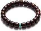 Authentic Red Sandalwood Bracelet for Men Women, Handmade Wood Bead Bracelet, Multiple Styles for Meditation, Daily Wear, Stress Relief & Gift